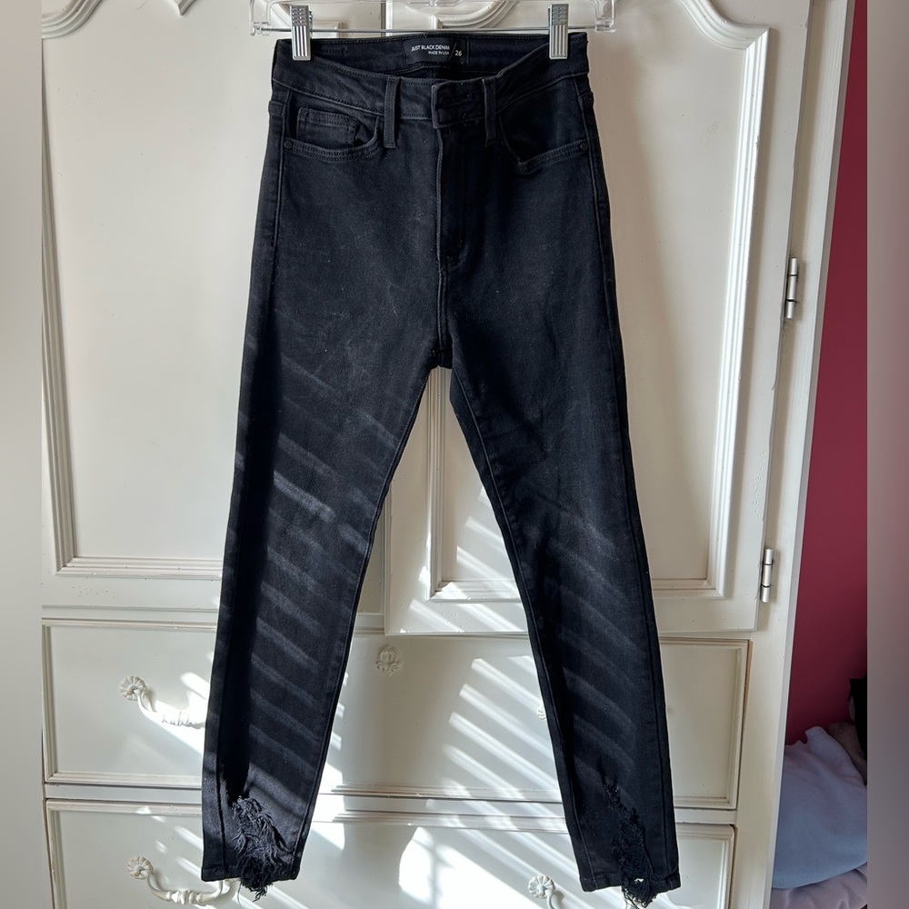 Black Skinny Jeans - Just Black